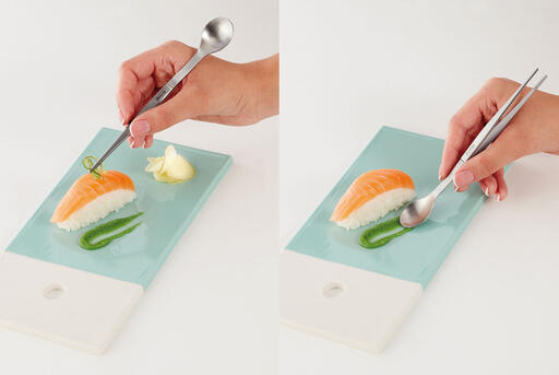 PINCE/CUILLÈRE DU CHEF INOX - 2