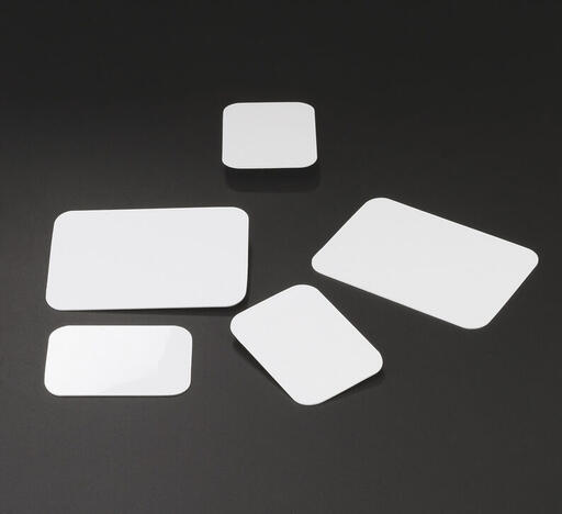 ÉTIQUETTES BLANCHES PVC 10X7 CM X10 - 2