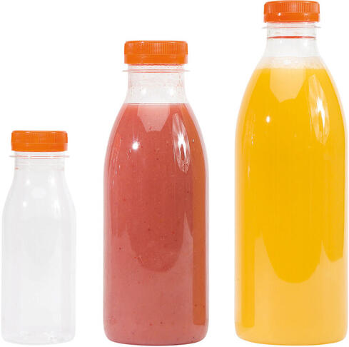 BOUTEILLES JUS FRUITS TRANSPARENTES EN PET SANS BOUCHON 25 CL X215 - 2