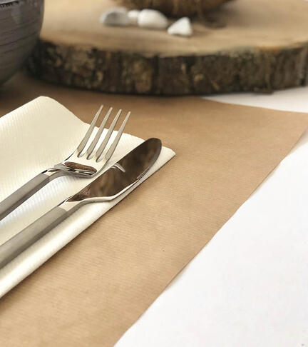 SET DE TABLE 30X40CM PAPIER KRAFT C/500 - 2