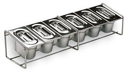 PRESENTOIR BACS A EPICES GN FIL INOX - 2