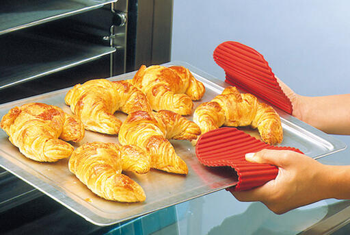 PAIRE DE MANIQUES EN SILICONE 20X13 CM - 2