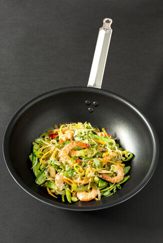 CHEF PLUS WOK ANTI-ADHÉRENT 28 CM - 2