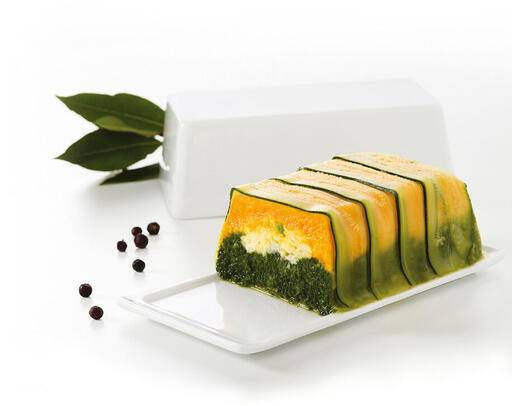 TERRINE RECTANGULAIRE AVEC COUVERCLE 24,2 X 11,4 CM - 2