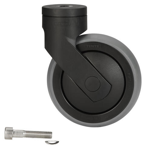 ROULETTE POUR HYGO D125MM NOIR - 2