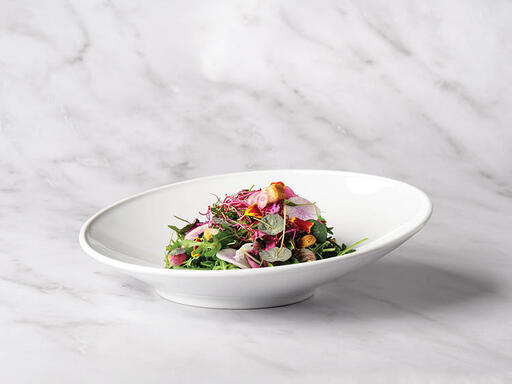 ASSIETTE D'CLINE D30CM BLANCHE - 3