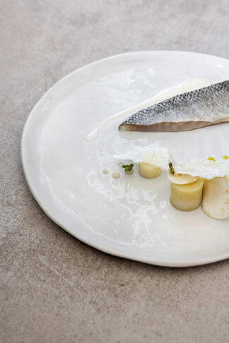 YLI ASSIETTE PLATE Ø 26,5 CM BLANC ALBÂTRE - 3