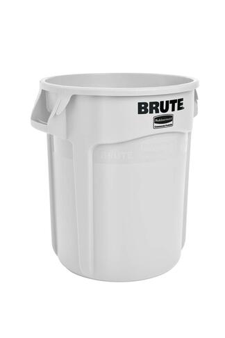 POUBELLE BRUTE ROND 75L BLANC - 3