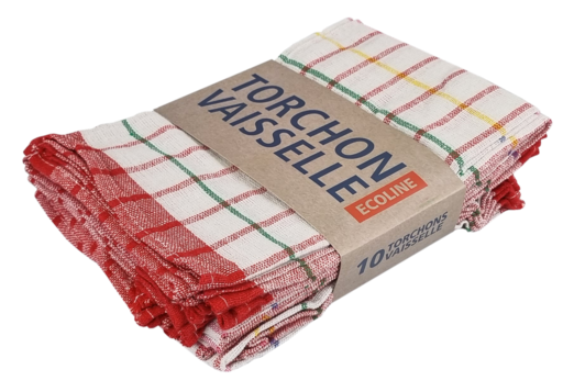 TORCHON 100% COTON 50X70CM - 3