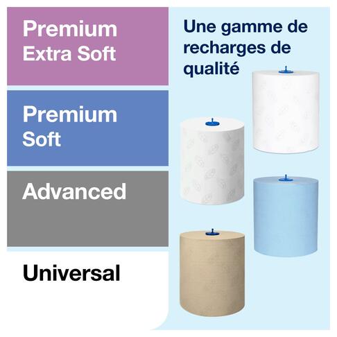 DISTRIBUTEUR D’ESSUIE-MAINS ROULEAUX TORK MATIC® H1 NOIR - 3