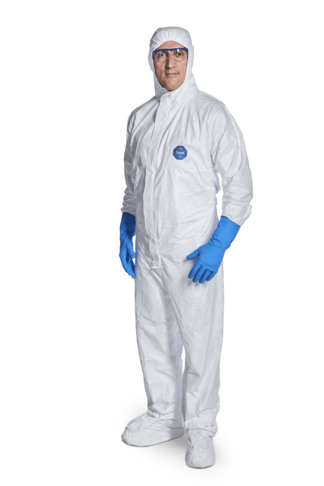 COMBINAISON BLANCHE TYVEK 500 LABO TAILLE M X25 - 3