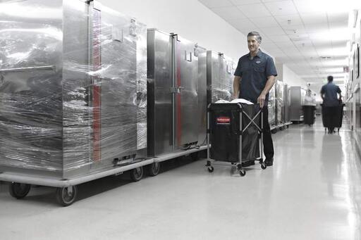 CHARIOT A LINGE X-CART 150L ARMATURE PLIANTE - 2