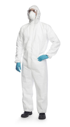 COMBINAISON À CAGOULE PROSHIELD® 20 FERMETURE ZIPÉE TAILLE M BLANC X50 - 3
