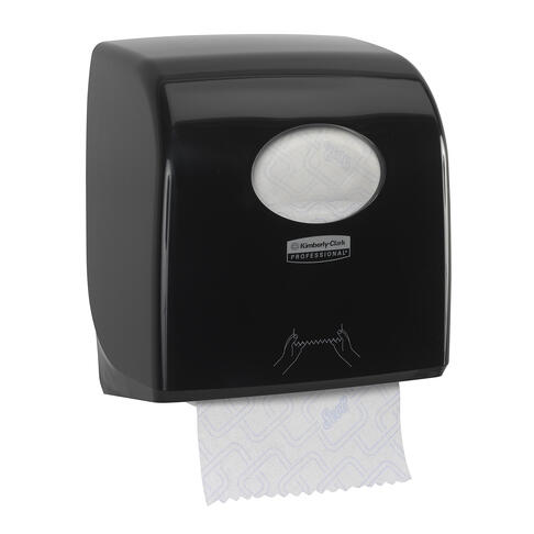 DISTRIBUTEUR D’ESSUIE-MAINS ROULEAUX AQUARIUS™ SLIMROLL NOIR PBS - 3