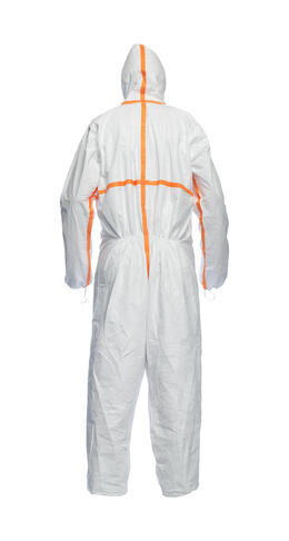 COMBINAISON BLANCHE CAPUCHE TYVEK 800J TAILLE XL X25 - 3