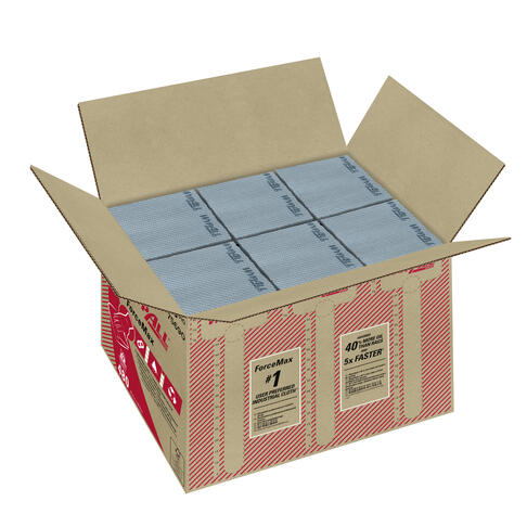 LAVETTE NON TISSEE USAGE UNIQUE WYPALL FORCEMAX GRIS 480 FORMATS - 3