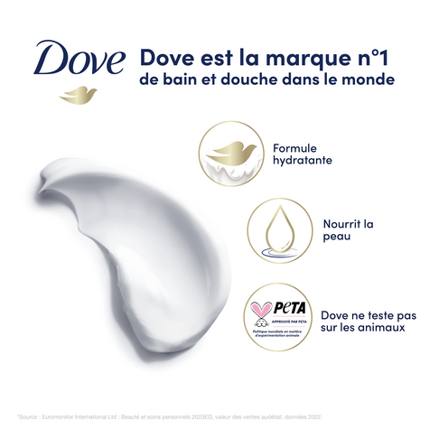 SAVON MAINS CONCOMBRE DOVE 500ML FLACON X24 - 3