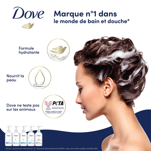 GEL DOUCHE CLASSIQUE DOVE 500ML FLACON X24 - 3