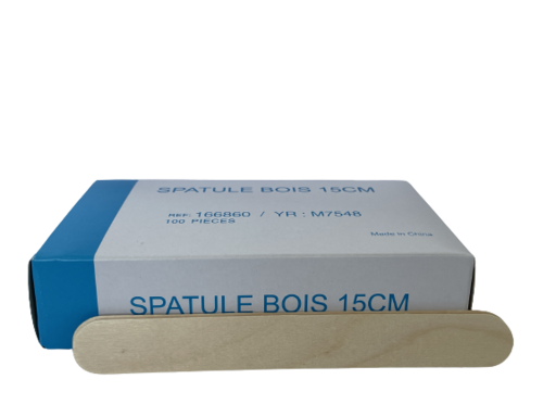 SPATULE BOIS 15CM X100 - 3