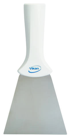 GRATTOIR ALIMENTAIRE LAME INOX PAS DE VIS 10CM BLANC - 3