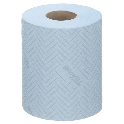 BOBINE DEVIDAGE CENTRAL WYPALL REACH L10 BLEU 430 FORMATS 1 PLI 18,3X38CM X6 - 3
