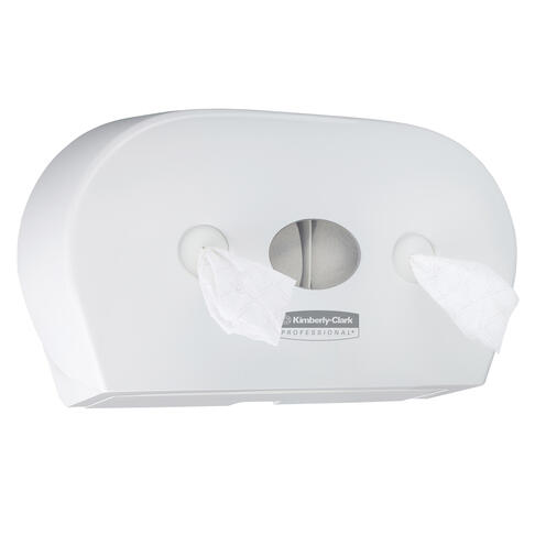 DISTRIBUTEUR DE PAPIER TOILETTE À DÉVIDAGE CENTRAL SCOTT® CONTROL™ MINI DOUBLE BLANC - 3