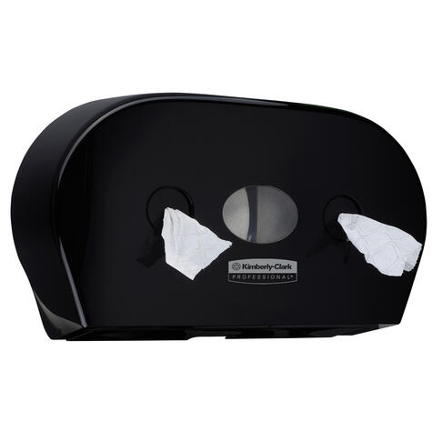 DISTRIBUTEUR DE PAPIER TOILETTE À DÉVIDAGE CENTRAL SCOTT® CONTROL™ MINI DOUBLE NOIR - 8