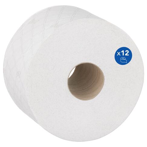 PAPIER TOILETTE À DÉVIDAGE CENTRAL SCOTT® CONTROL™ MINI TWIN BLANC 833 FORMATS 2 PLIS ECOLABEL X12 - 3