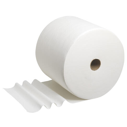 BOBINE DEVIDAGE CLASSIQUE NON TISSE WYPALL L40 BLANC 750 FORMATS 3 PLIS 31,5X31CM - 3