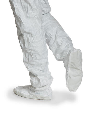 COMBINAISON À CAGOULE TYVEK ISOCLEAN BLANC TAILLE XXL CARTON X20 - 3