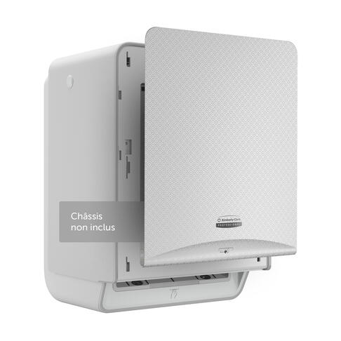 FAÇADE DISTRIBUTEUR ESSUIE-MAINS ICON MOSAÏQUE ARGENTÉE X1 - 3