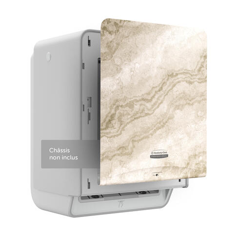 FAÇADE DISTRIBUTEUR ESSUIE-MAINS ICON MARBRE CHAUD X1 - 3