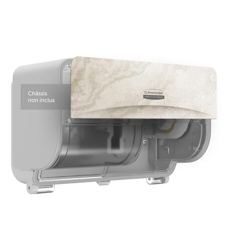 FAÇADE DISTRIBUTEUR PAPIER TOILETTE ROULEAU ICON™ MARBRE CHAUD X1 - 3