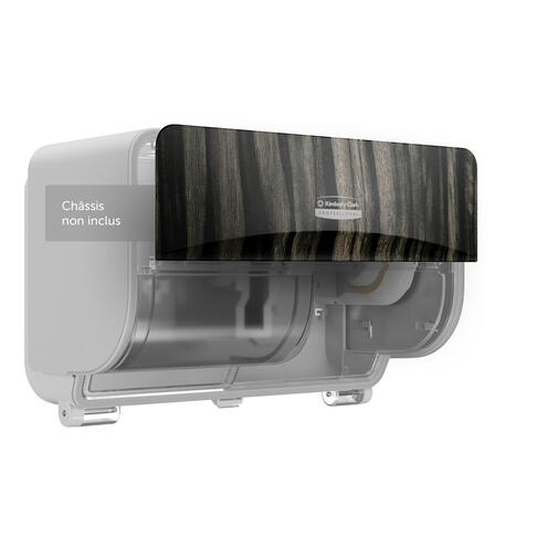 FAÇADE DISTRIBUTEUR PAPIER TOILETTE ROULEAU ICON™ BOIS ÉBÈNE X1 - 3