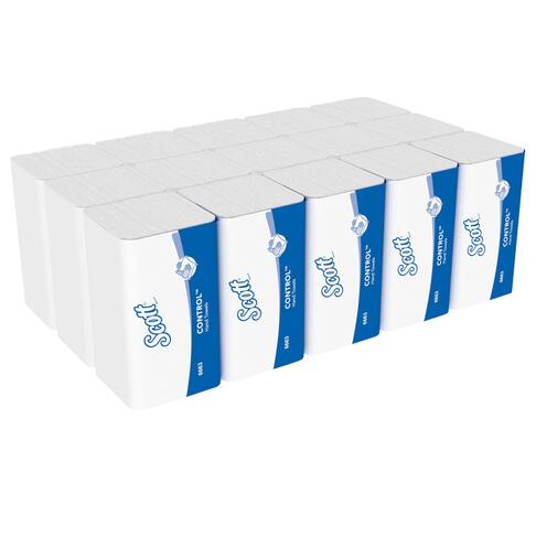 ESSUIE-MAINS PLIÉS EN W SCOTT® BLANC 21.5X31.5CM 212 FORMATS 1 PLI ECOLABEL X15 - 3