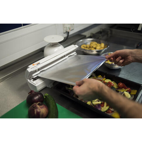 DÉVIDOIR WRAPMASTER® ALBAL COMPACT ALUMINIUM FILM ALIMENTAIRE PAPIER CUISSON 30CM - 3