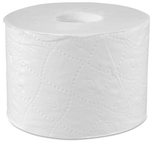 PAPIER TOILETTE PETIT ROULEAU TORK® T7  ADVANCED BLANC SANS MANDRIN 820 FORMATS 2 PLIS ECOLABEL X24 - 3