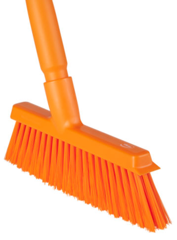 BALAI BISEAUTE VIKAN 250MM MEDIUM PAS DE VIS INCLINE ORANGE - 3