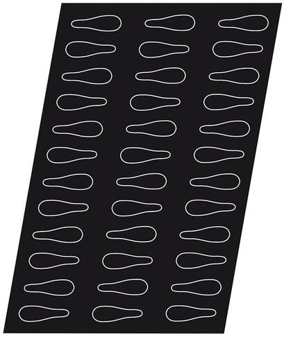 FLEXIPAN 60X40 PLAQUE DE 36 CUILLÈRES 9X2.8 CM - 3