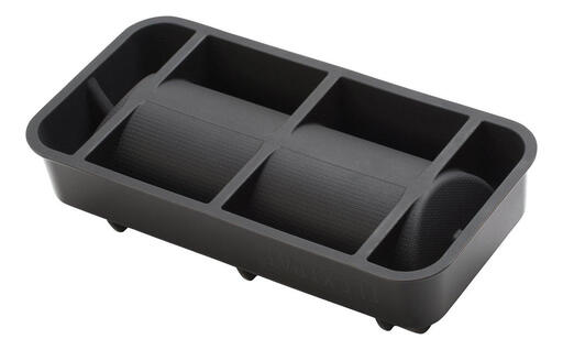 MOULE BÛCHE 3D SILICONE 27,5X18,5 CM - 3