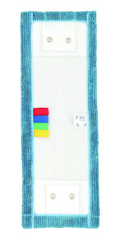 FRANGE DE LAVAGE MICROFIBRE TECHLINE POCHES ET LANGUETTES 45CM 2ŒILLETS - 2