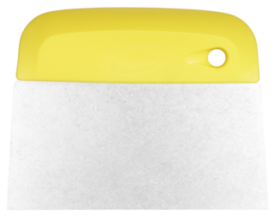 RACLOIR COUPE PATE ACIER 146MM JAUNE - 3