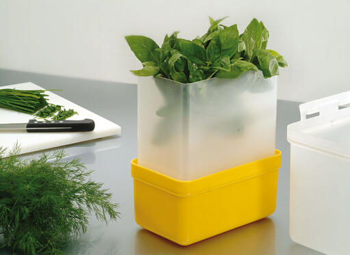 DUOBOX BOÎTE COUVERCLE RÉVERSIBLE CONTENEUR ÉGOUTTOIR 23.8X15.4X29.5CM - 3