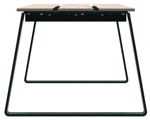 BANQUETTE A FIXER BALLADE EXTREME COMPACT HPL GRIS MANGANESE - 3