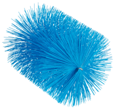 TETE ECOUVILLON POUR TIGE FLEXIBLE 120MM DIAMETRE 140MM FIBRE MEDIUM BLEU - 3