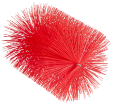 TETE ECOUVILLON POUR TIGE FLEXIBLE 120MM DIAMETRE 140MM FIBRE MEDIUM ROUGE - 3