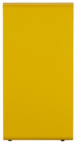 POUBELLE DE TRI CUBATRI 75L DECHETS PLASTIQUE GRIS MANGANESE / JAUNE - 3