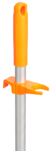 PELLE A POUSSIERE VIKAN A MANCHE VERTICAL 330MM ORANGE - 3