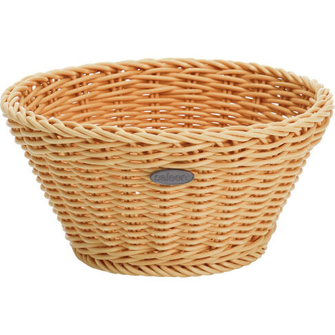 CORBEILLE À PAIN EN POLYPROPYLÈNE RONDE Ø 18 CM BEIGE - 3