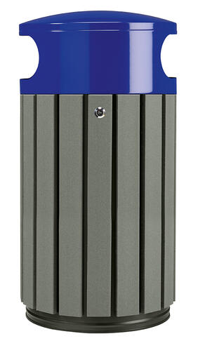 CORBEILLE ZENO ETIK 40L BLEU OUTREMER - 3